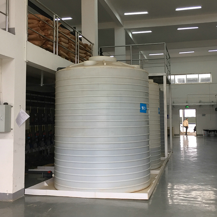 再生水處理藥劑罐 10噸PE塑料氫氧化鈉儲(chǔ)液罐 武漢廠家定制