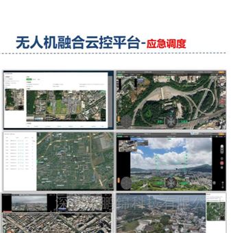 自主研发鹏锦智飞无人机指挥调度平台