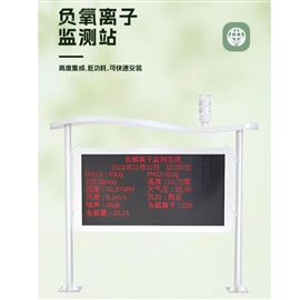 景區(qū)生態(tài)負(fù)氧離子監(jiān)測系統(tǒng)
