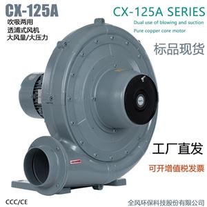 CX-125A注塑上料機用透浦式風(fēng)機