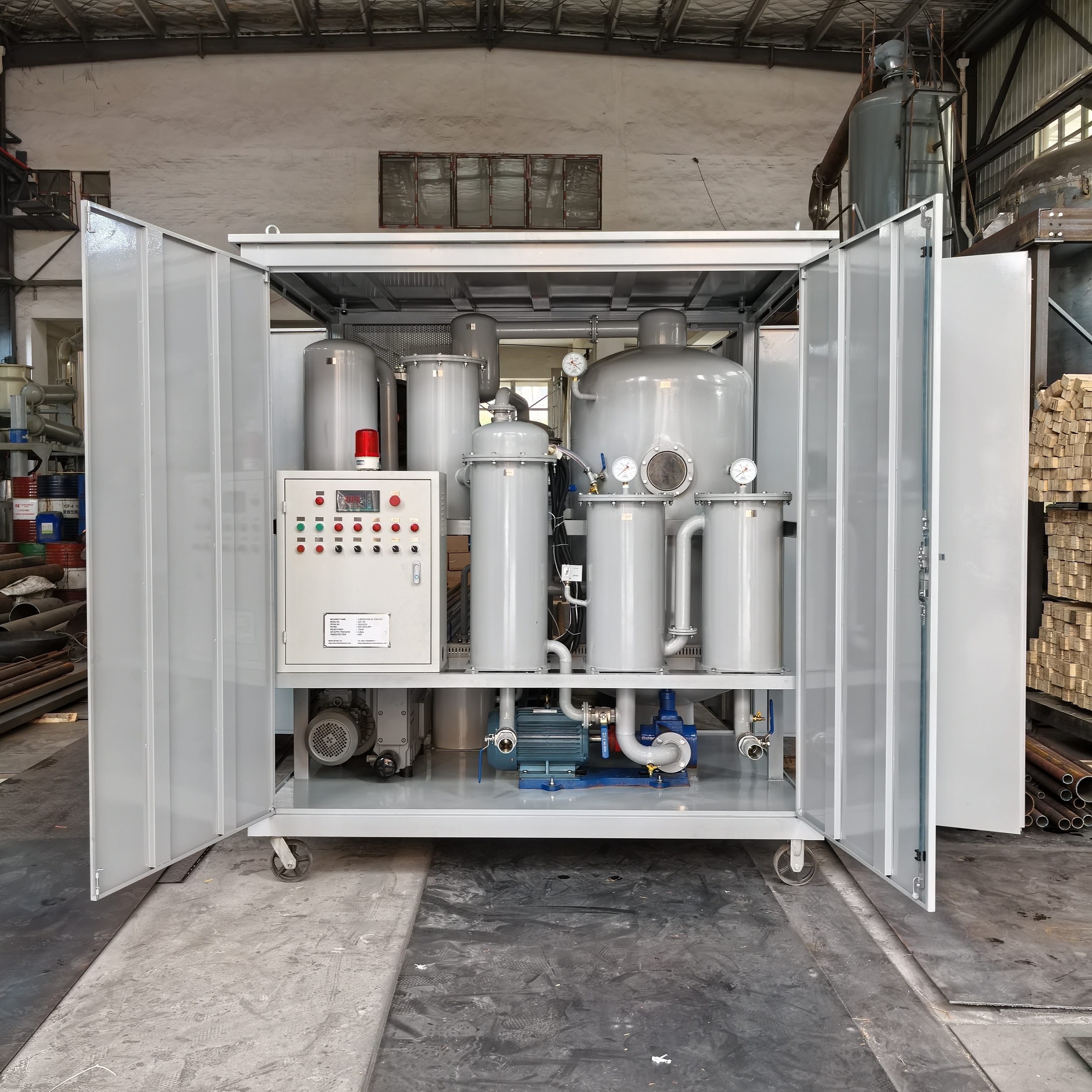 通瑞ZJD-150封闭式润滑油真空滤油机