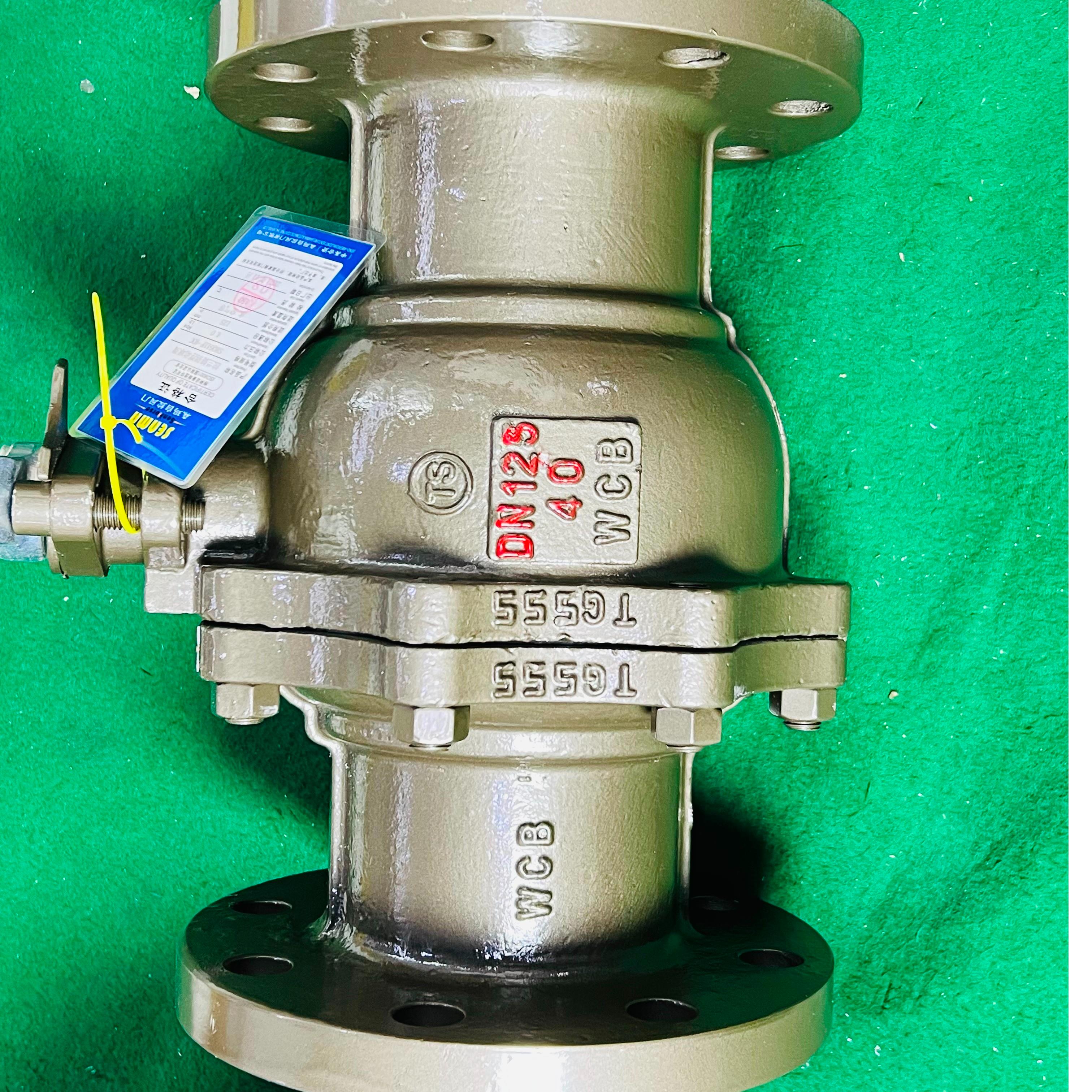 碳钢高压法兰球阀SMQ41F-40C