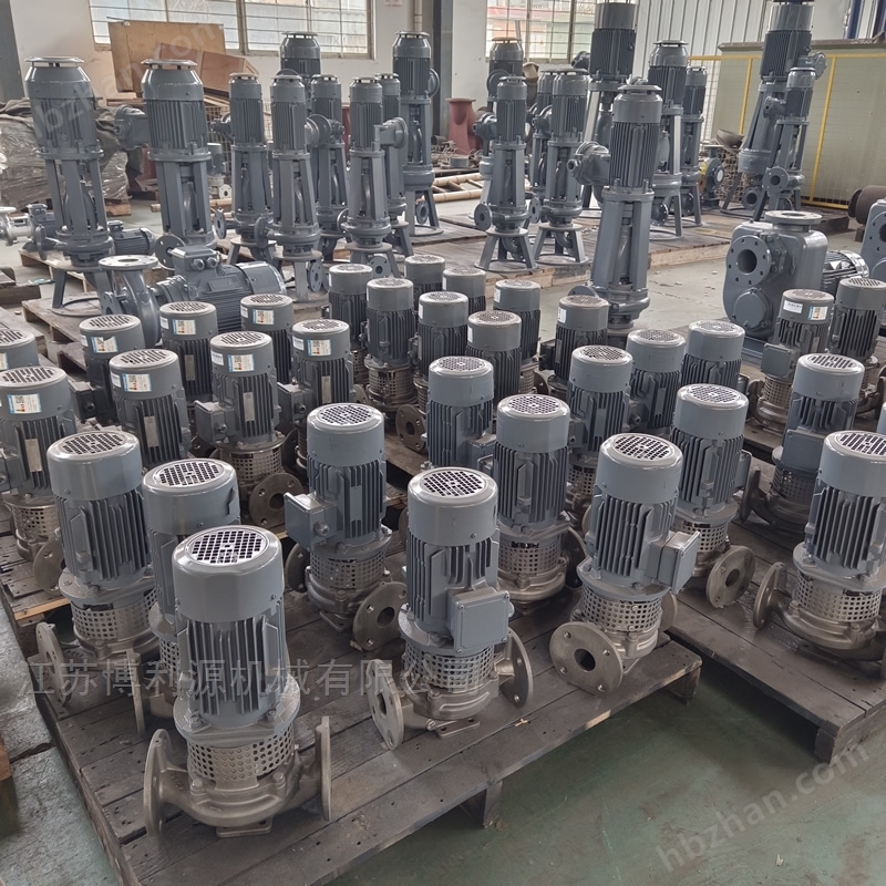 立式單級離心管道泵