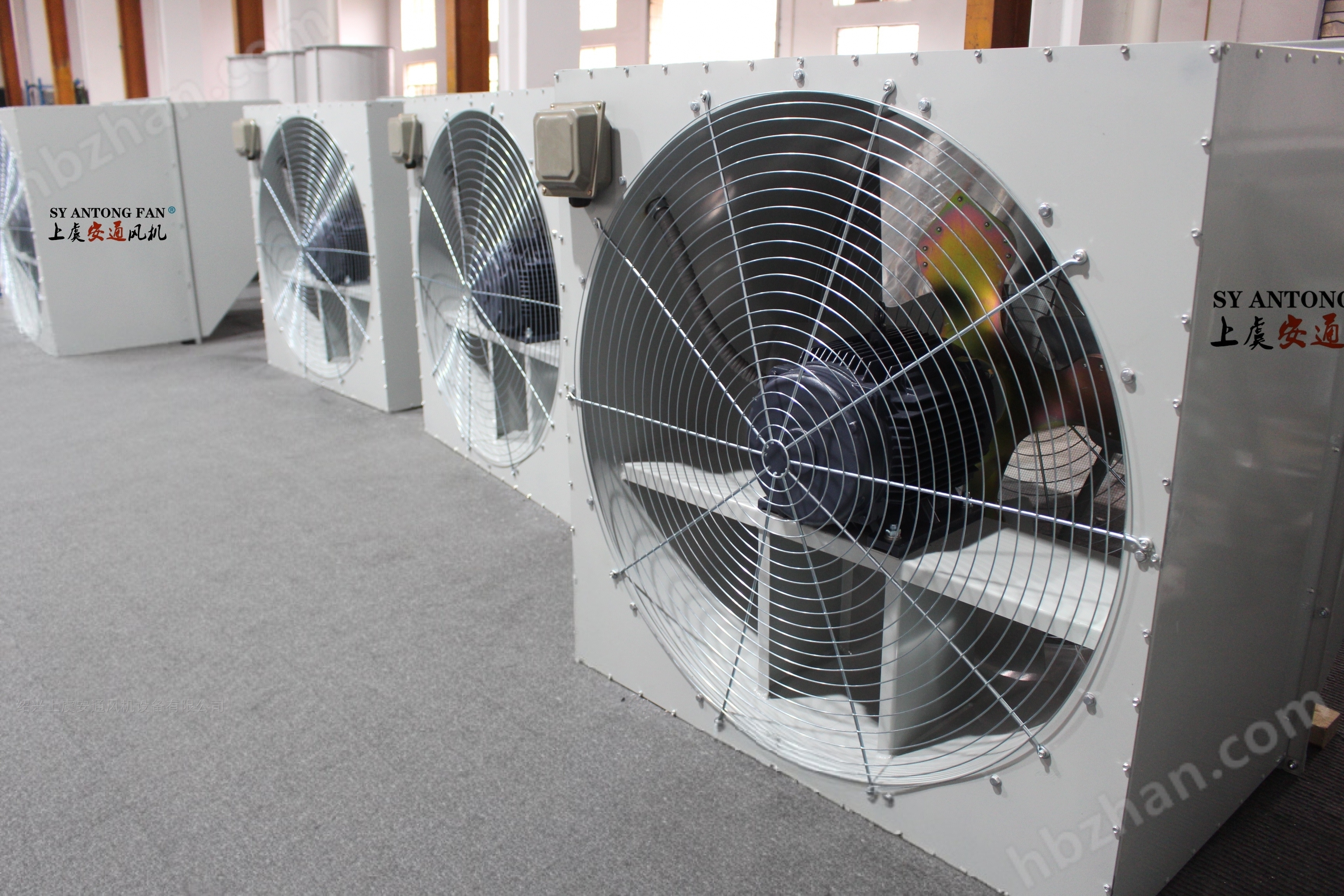 DFBZ-5 low-noise square wall axial flow fan