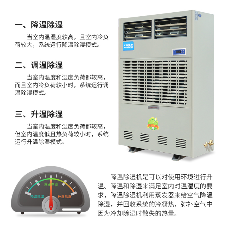 工業調溫除濕機如何實現