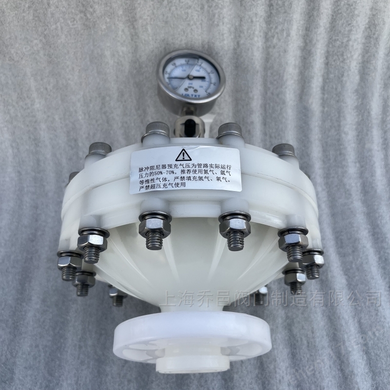 LGMZ-V1.0L膜片式脉冲阻尼器PVDF LGMZ-V0.35L膜片式脉冲阻尼器PVDF