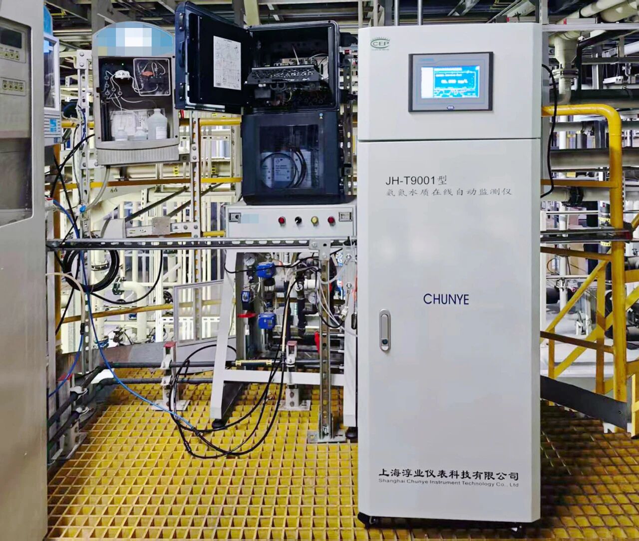半導(dǎo)體生產(chǎn)過(guò)程水質(zhì)監(jiān)測(cè)新突破!淳業(yè) T9001 型氨氮在線監(jiān)測(cè)儀成功落地