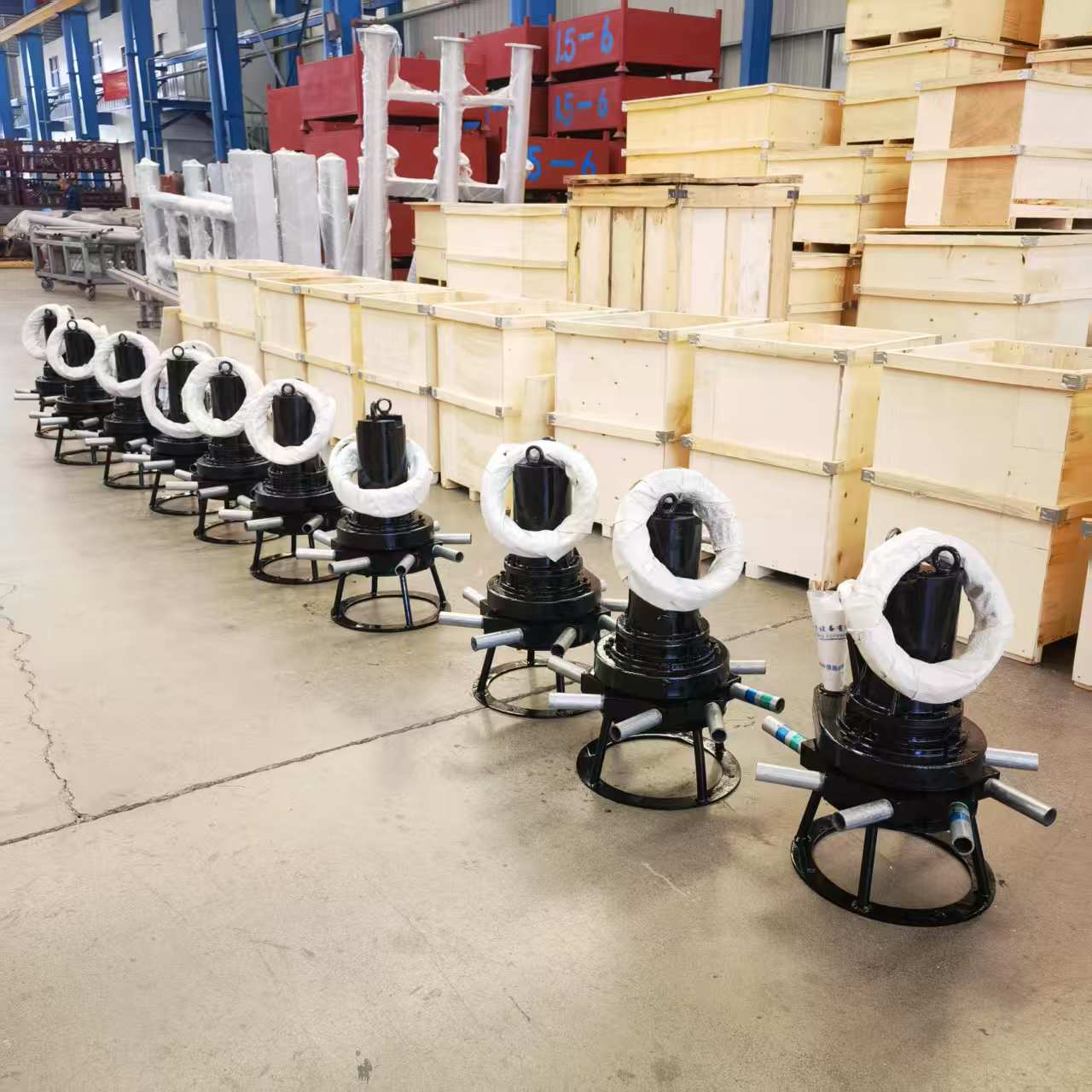 QXB潜水离心曝气机批量生产发货了