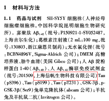 人AB淀粉样蛋白1-40elisa试剂盒文章新鲜出炉